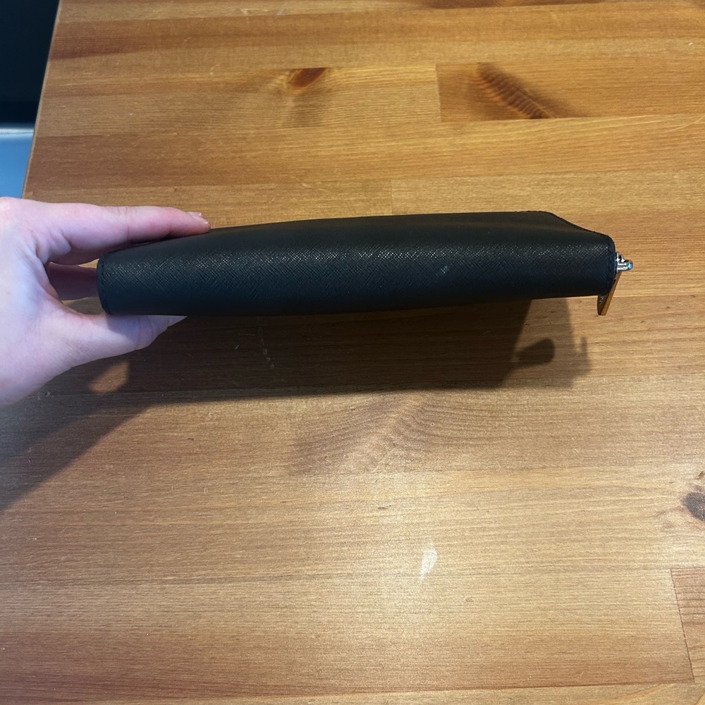 Michael Kors Black Zip-Around Wallet - Picture 5 of 7